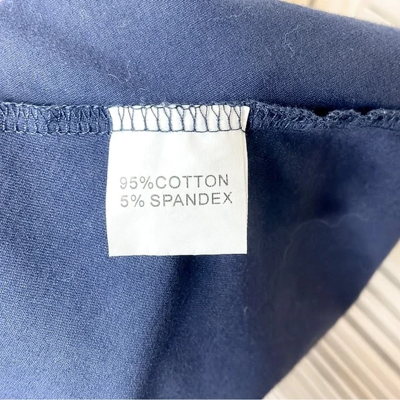 STYLEWORD | Navy Blue Sleeveless Pocket Dress - Picture 7 of 10